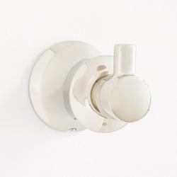 Robe Hook in Polished Nickel