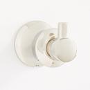 Signature Hardware Polished Nickel Robe Hook 