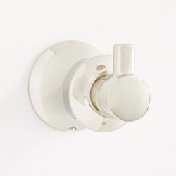 Robe Hook in Polished Nickel