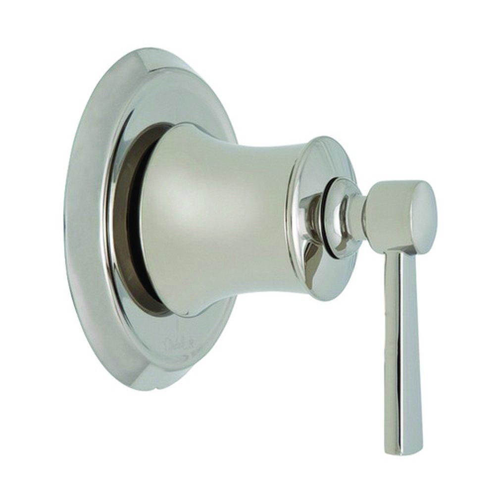 Signature Hardware Polished Nickel Transfer Valve Trim Only with Single Lever Handle 