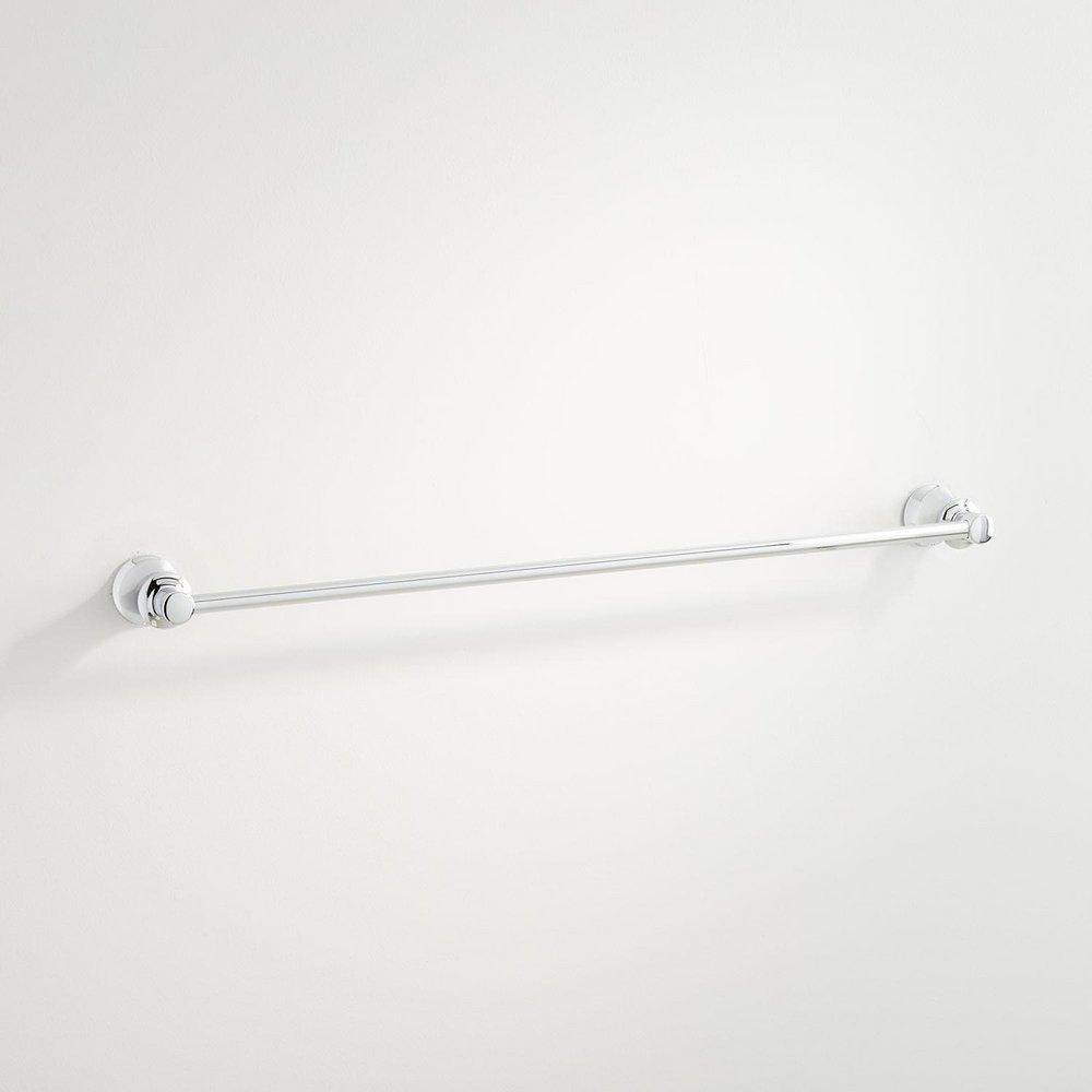 Signature Hardware Chrome 25-7/8 in. Towel Bar 