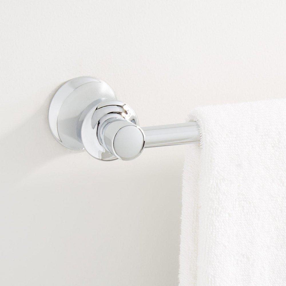 Signature Hardware Chrome 25-7/8 in. Towel Bar 