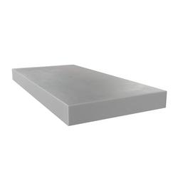 18 in. x 38 in. x 3 in. Plastic Equipment Pad - Grey