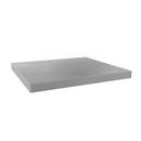 38 in. x 42 in. x 3 in. Plastic Equipment Pad - Grey