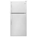 Whirlpool Monochromatic Stainless Steel 29-3/4 in. 18 cu. ft. Top Mount Freezer and Full Refrigerator 