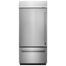 35-1/4 in. 20.9 cu. ft. Bottom Mount Freezer Refrigerator in Stainless Steel
