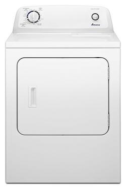 29"W 6.5 cu. ft. 11 Cycle Option Electric Dryer in White