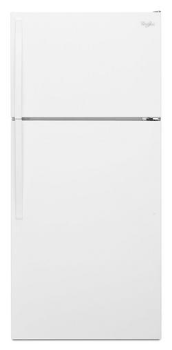 14 cu. ft. Top Mount Freezer and Full Refrigerator in White