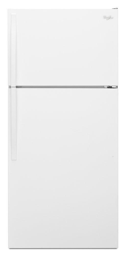 Whirlpool White 28 in. 15 cu. ft. Top Mount Freezer and Full Refrigerator 