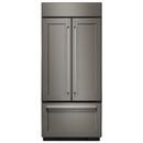 36-1/4 in. 20.8 cu. ft. French Door Refrigerator in Panel Ready