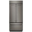 KitchenAid Panel Ready 36-1/4 in. 20.8 cu. ft. French Door Refrigerator 