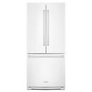 30-1/8 in. 19.7 cu. ft. French Door Bottom Mount Freezer Refrigerator in White