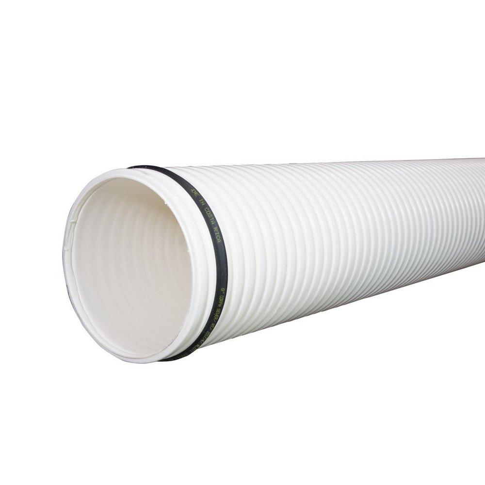 20 ft. PVC Corrugated Drainage Pipe 