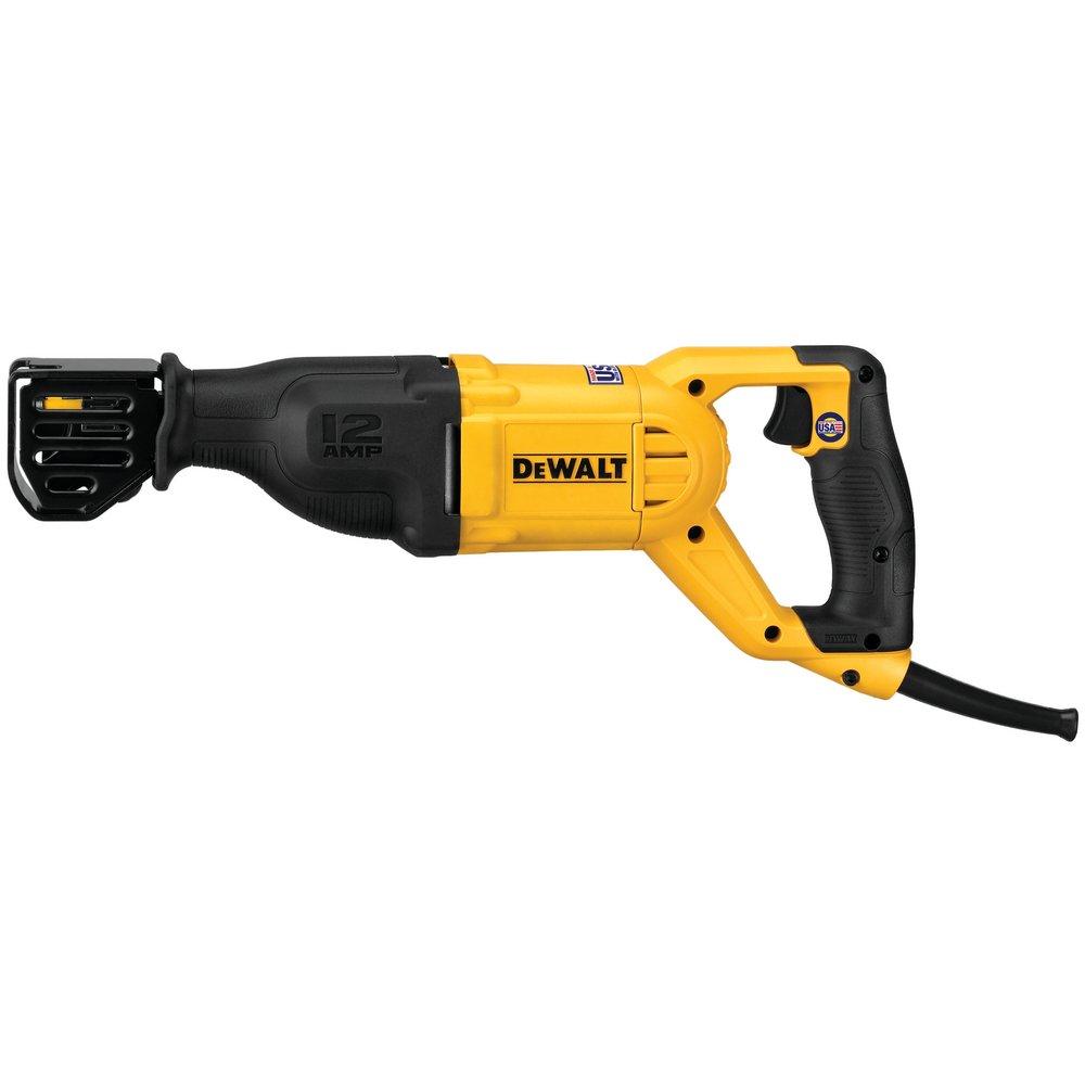 DEWALT Yellow Corded Reciprocating Saw Bare Tool 