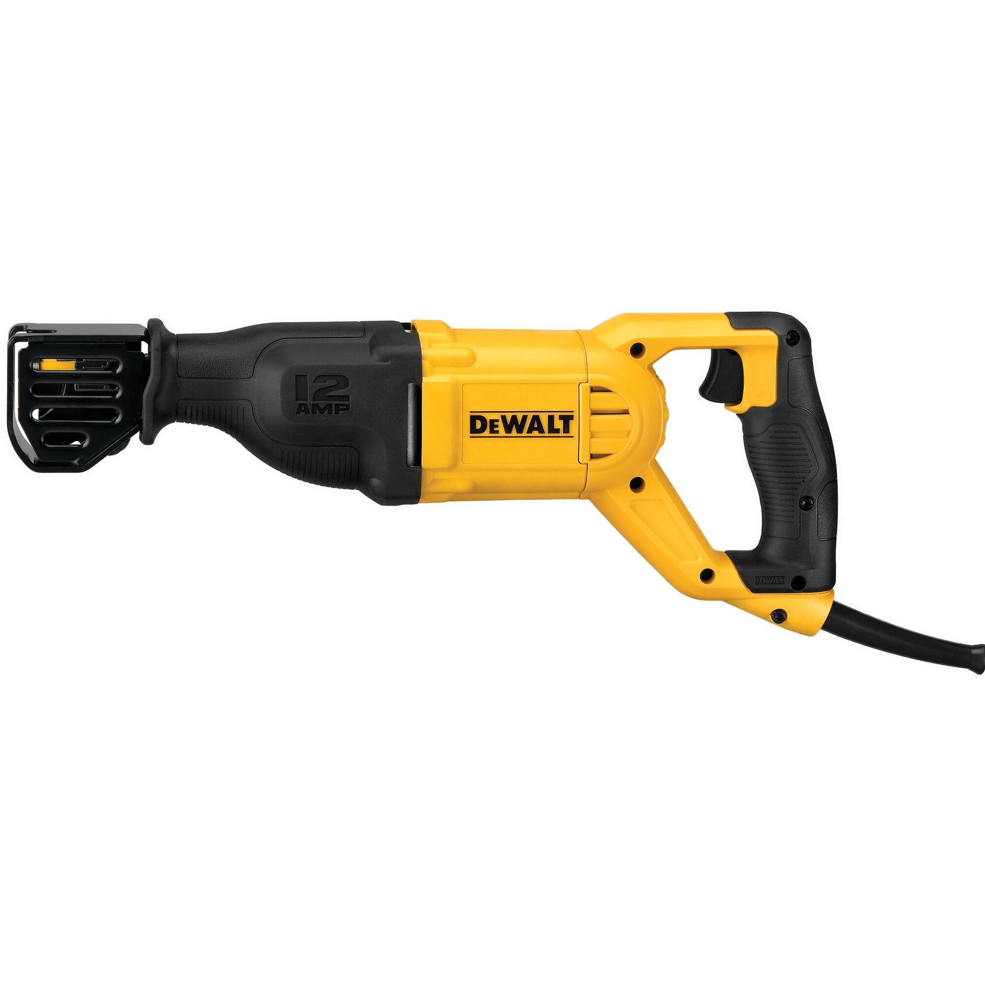 DEWALT Yellow Corded Reciprocating Saw Bare Tool 