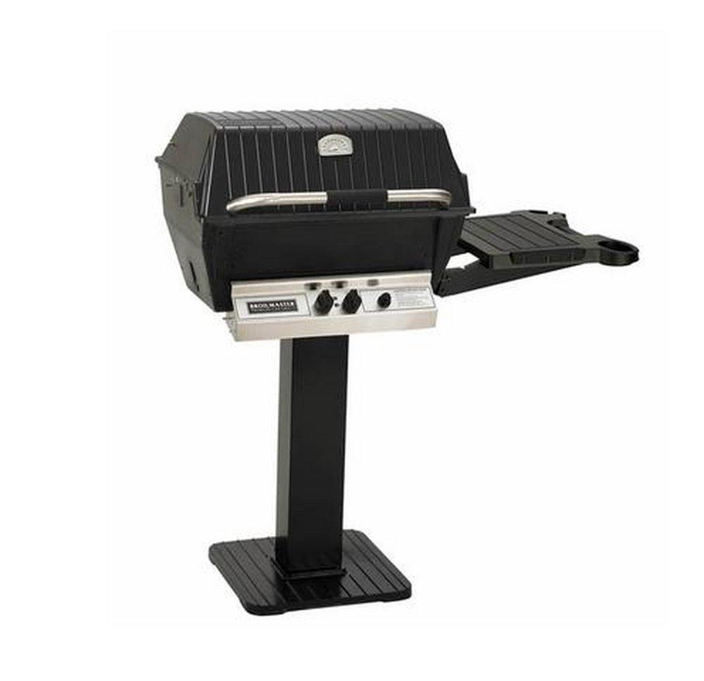 Broilmaster Gas Grills Black 24 in. 36000 BTU Natural Gas Deluxe Grill with Grid 