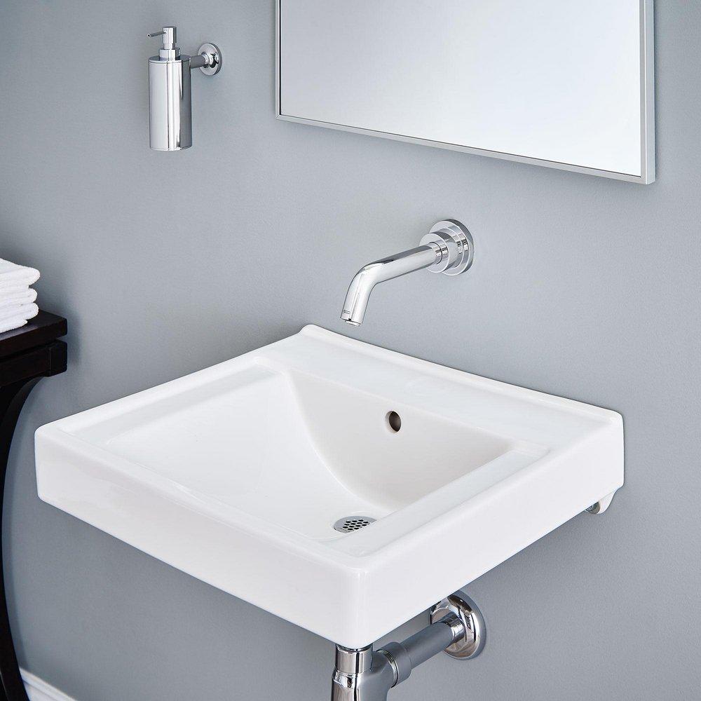 American Standard Polished Chrome No Handle Wall Mount Service Faucet 