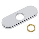 American Standard Polished Chrome 1-3/8 in. Brass Flat Escutcheon 