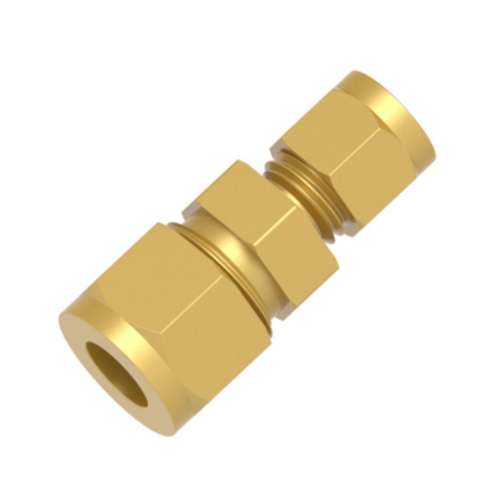 Hy-Lok USA OD Tube Brass Reducing Union 