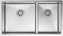 32 in. Undermount Stainless Steel Double Bowl Kitchen Sink