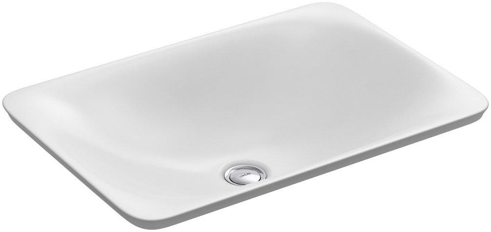 KOHLER White Drop-in Vessel 