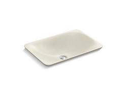 21-1/8 x 14-9/16 in. Rectangular Dual Mount Bathroom Sink in Biscuitt