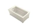 KOHLER Biscuit 61-3/4 x 31-3/4 in. Freestanding Bathtub with End Drain 