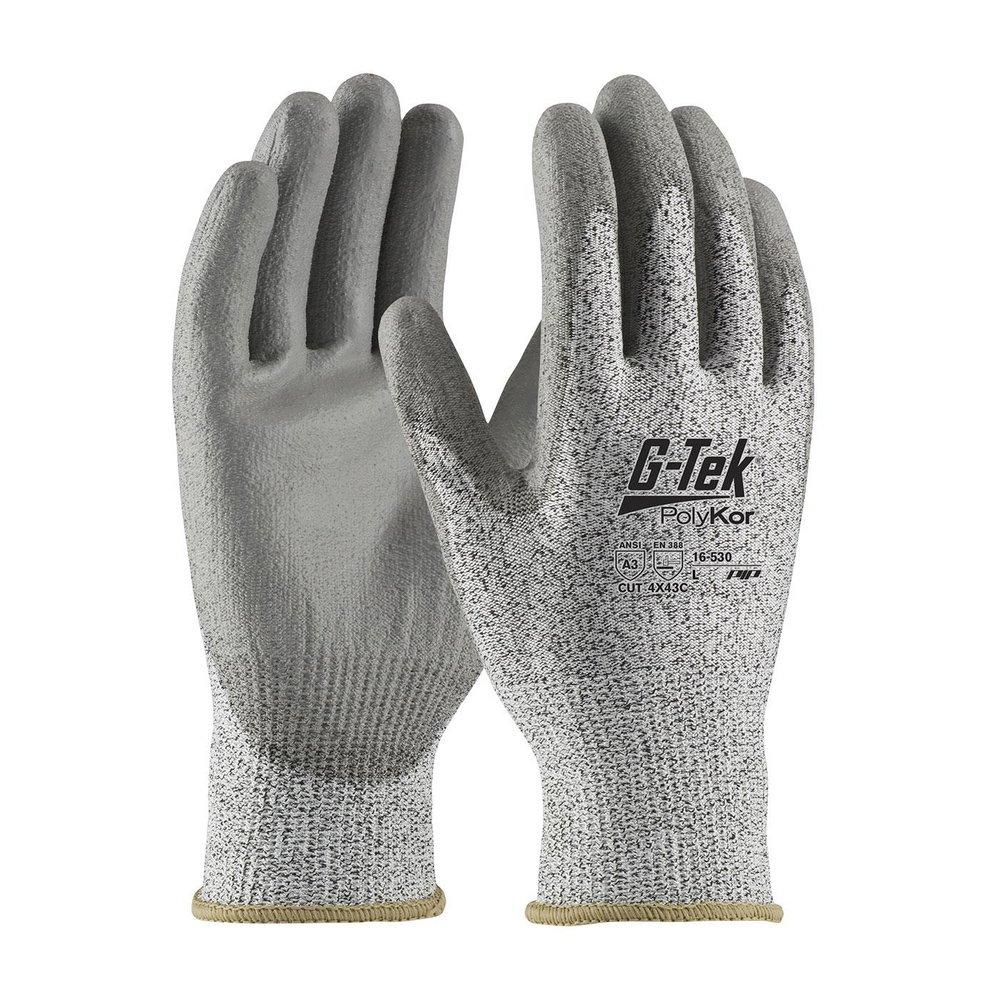 G-Tek® PolyKor® Salt & Pepper Plastic Glove 