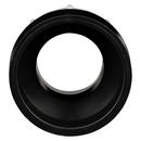Black ABS DWV Slip Joint Female Trap Adapter with Washer & Polyethylene Nut 