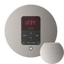 Digital Control Unit with Round Steamhead in Brushed Nickel