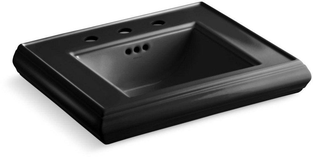 KOHLER Black Black&trade; Pedestal Vessel 