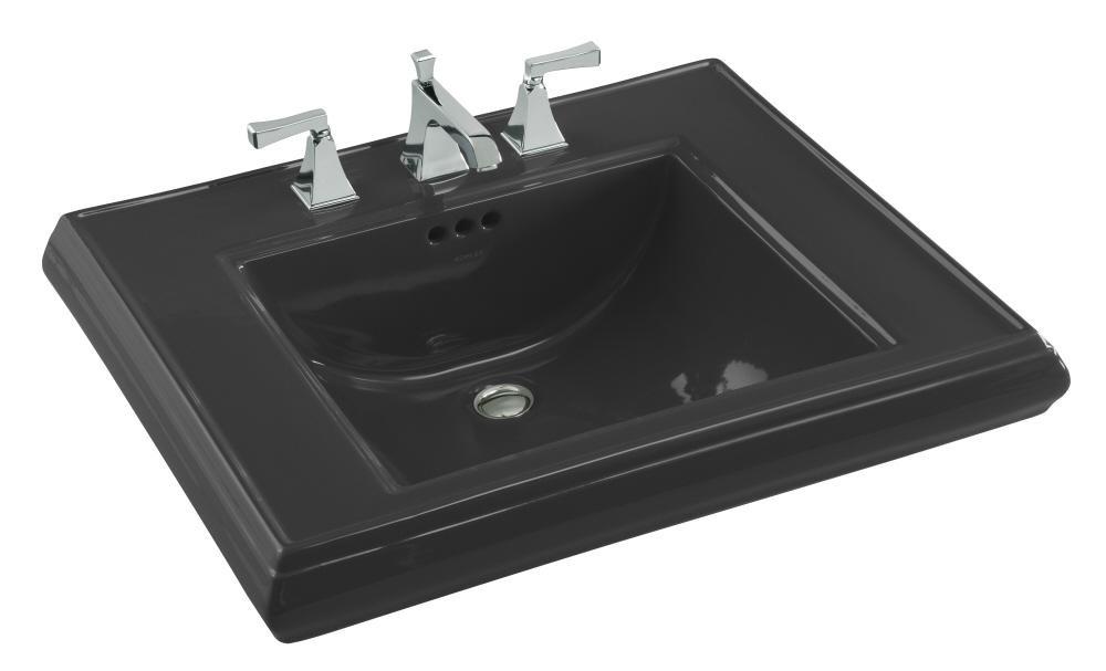 KOHLER Black Black&trade; Pedestal Vessel 