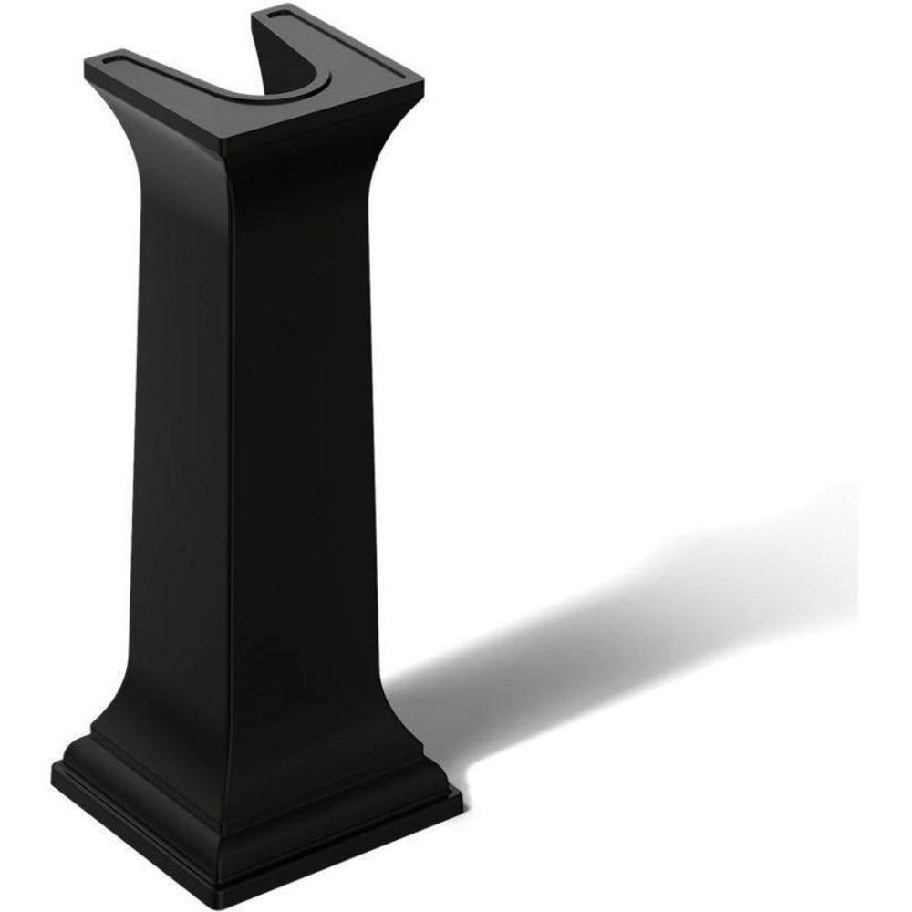 KOHLER Black Black Pedestal Sink Base 