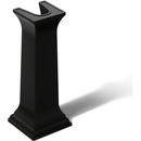 KOHLER Black Black Pedestal Sink Base 