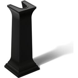 Pedestal Sink Base in Black Black&trade;