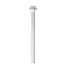 Oatey&reg; White 12 in. PEX Lavatory Supply Tube with Sleeve 