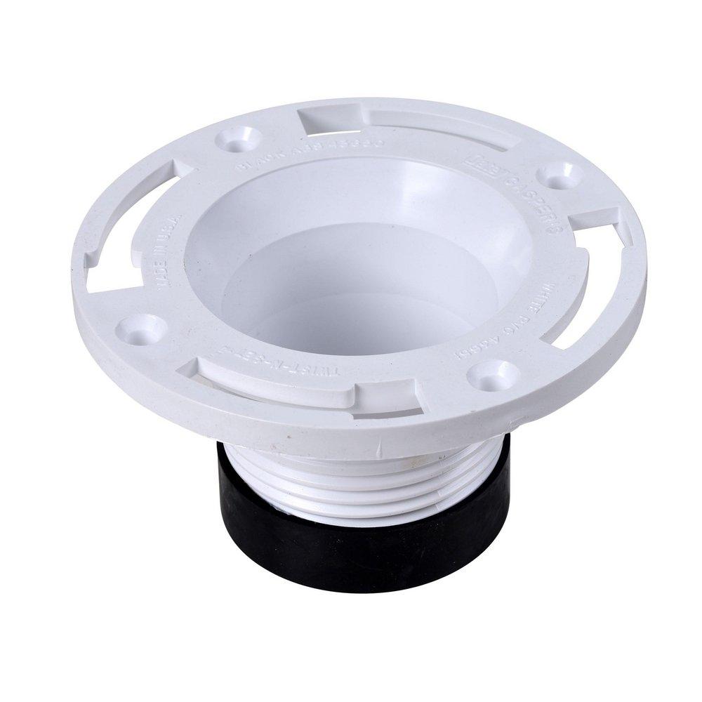 Oatey&reg; White 4 in. PVC Closet Flange 