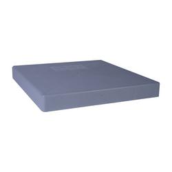 30 in. x 30 in. x 2 in. Plastic Equipment Pad - Grey