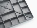 DiversiTech&reg; Grey 30 x 3 in. Equipment Pad Plastic 