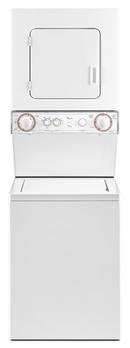 24 in. Thin Twin Washer/Gas Dryer in White