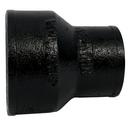 Black No Hub Cast Iron Reducer Short Concentric 