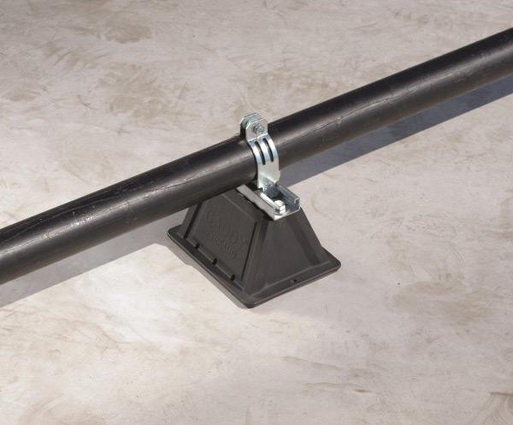 nVent CADDY Hot Dipped Galvanized Plastic and Steel Support Strut Bracket 