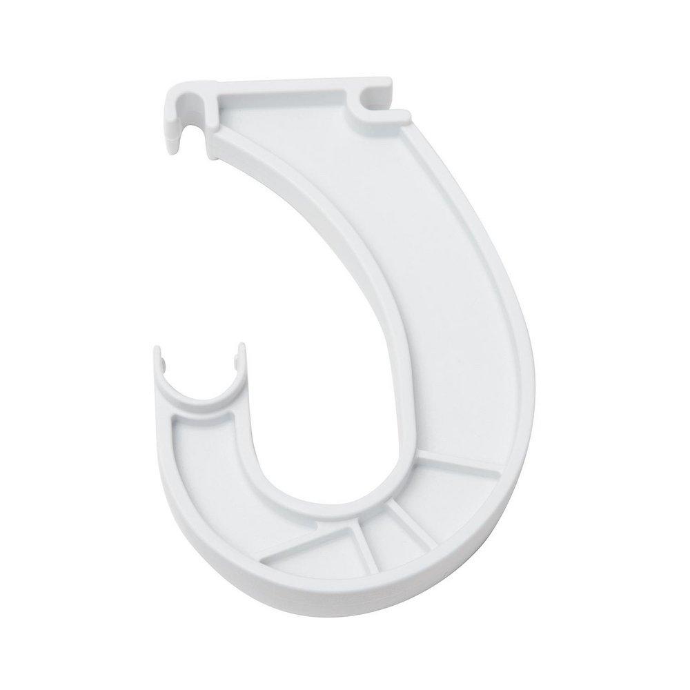 ClosetMaid White Closet Hang Rod Support in White 