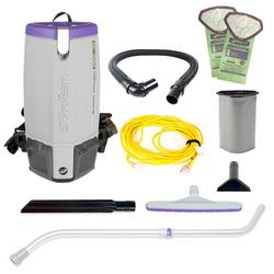 10 qt. Backpack Vacuum with  Xover Multi-Surface Telescoping Wand Tool Kit