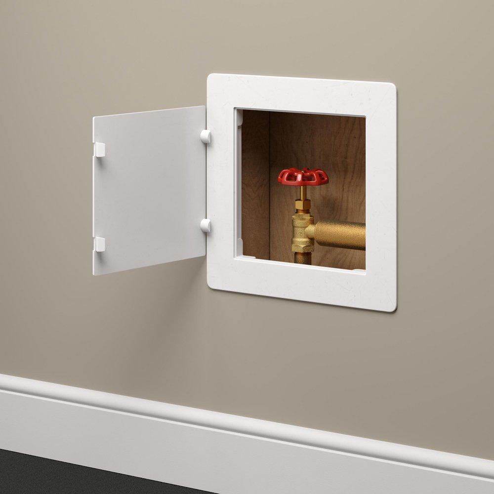 Jones Stephens White 8 x 8 in. Snap Ease Access Panel in White 