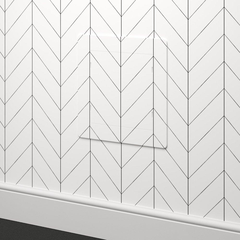 Jones Stephens White 8 x 8 in. Snap Ease Access Panel in White 