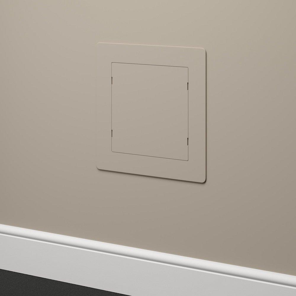 Jones Stephens White 8 x 8 in. Snap Ease Access Panel in White 