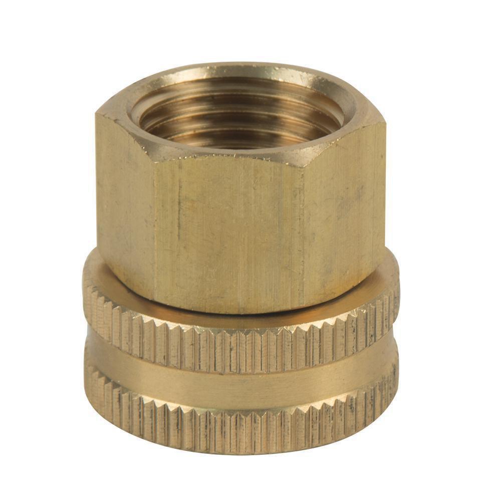 PROFLO® FIP x FHT Hose Swivel Brass Adapter 