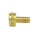 1/2 x 3/4 in. Barbed x FHT Brass Hose Adapter