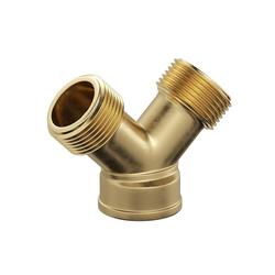 3/4 in. FHT x MHT Hose Brass Wye